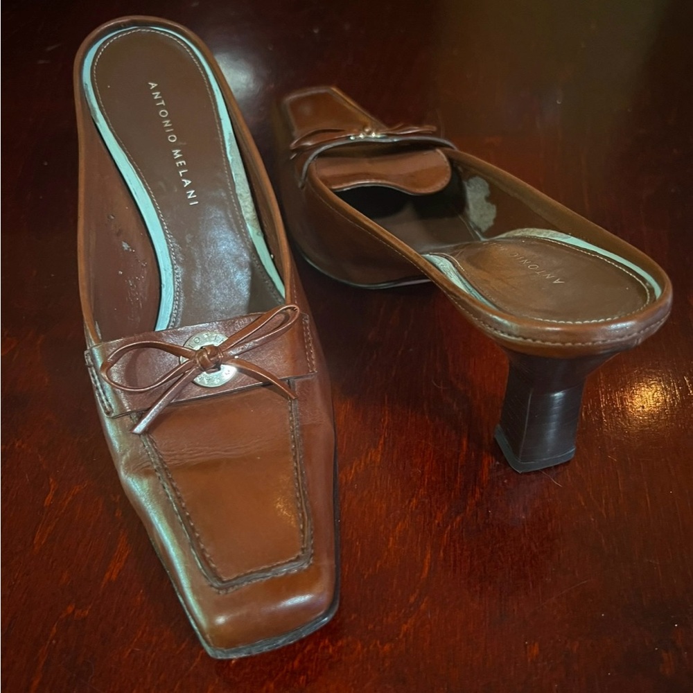 Brown heels